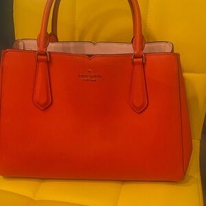 Kate Spade Vibrant Orange Satchel